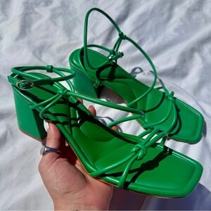 Marc Fisher Strappy Block Heels – Size 9.5
